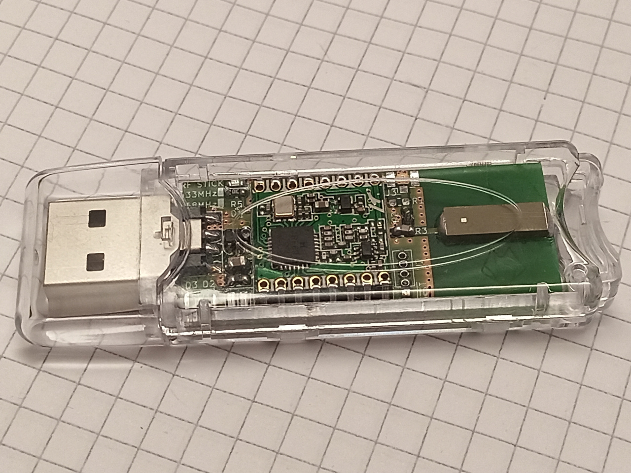Front of device