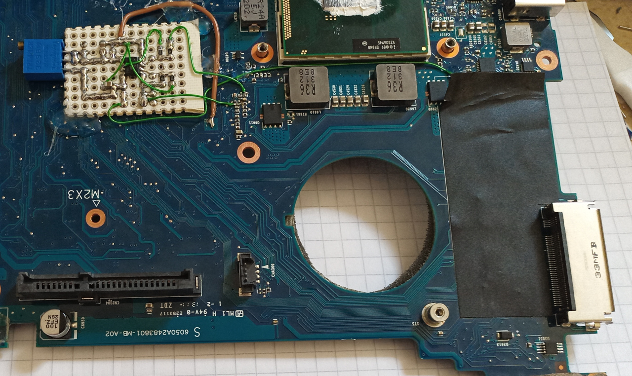 Installed circuit